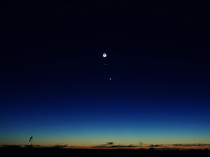 La Luna, Mercurio y Venus :: Sur Astronmico