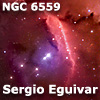 NGC 6559 por Sergio Eguivar