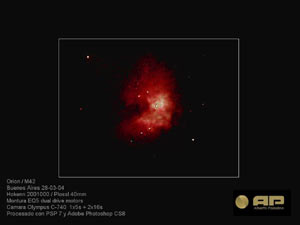 M 42 :: Sur Astronómico