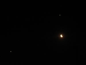 La Luna, Venus y J�piter (26/02)