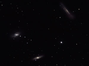 M 65, M 66 y NGC 3628 (Triplete de Leo)