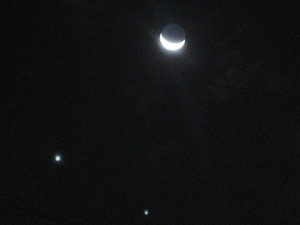 Luna, Venus y Jpiter - 2.5