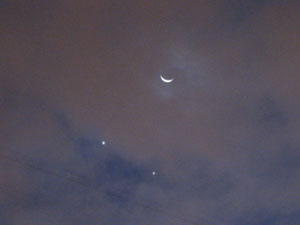 Luna, Venus y Jpiter - 4
