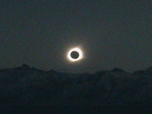 Eclipse Solar - Totalidad sobre Los Andes