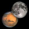 ¿Marte grande como la Luna?