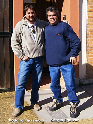 Rodolfo Ferraiuolo y Sergio Eguivar