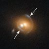 Quasares actuando de lentes gravitacionales