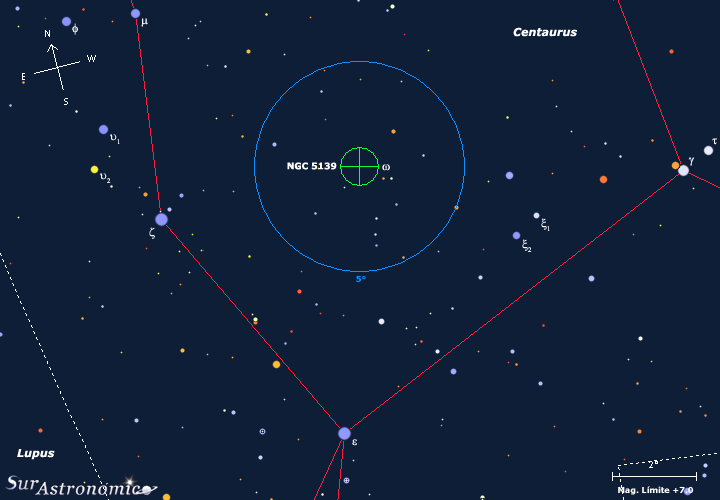 NGC 5139 - omega Centauri